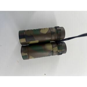 Realtree Samon Binocular Model 24100 8 x21 Camo Case Hunting Outdoor Bird Hiking